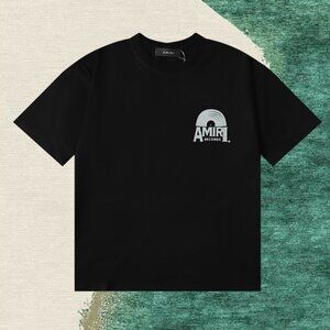 AMIRI Men's Black Short Sleeve